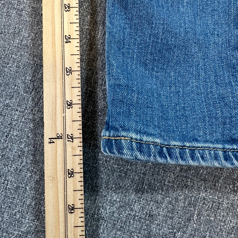 Hollister Jeans Women 26x30 Skinny Epic Flex Blue Distressed Stretch Denim - Picture 8 of 10